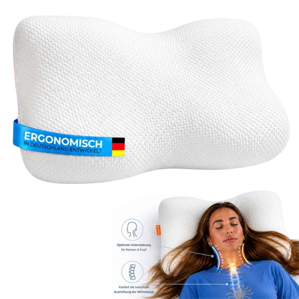Nivora ErgoSleep – Ergonomisches Premium-Kissen