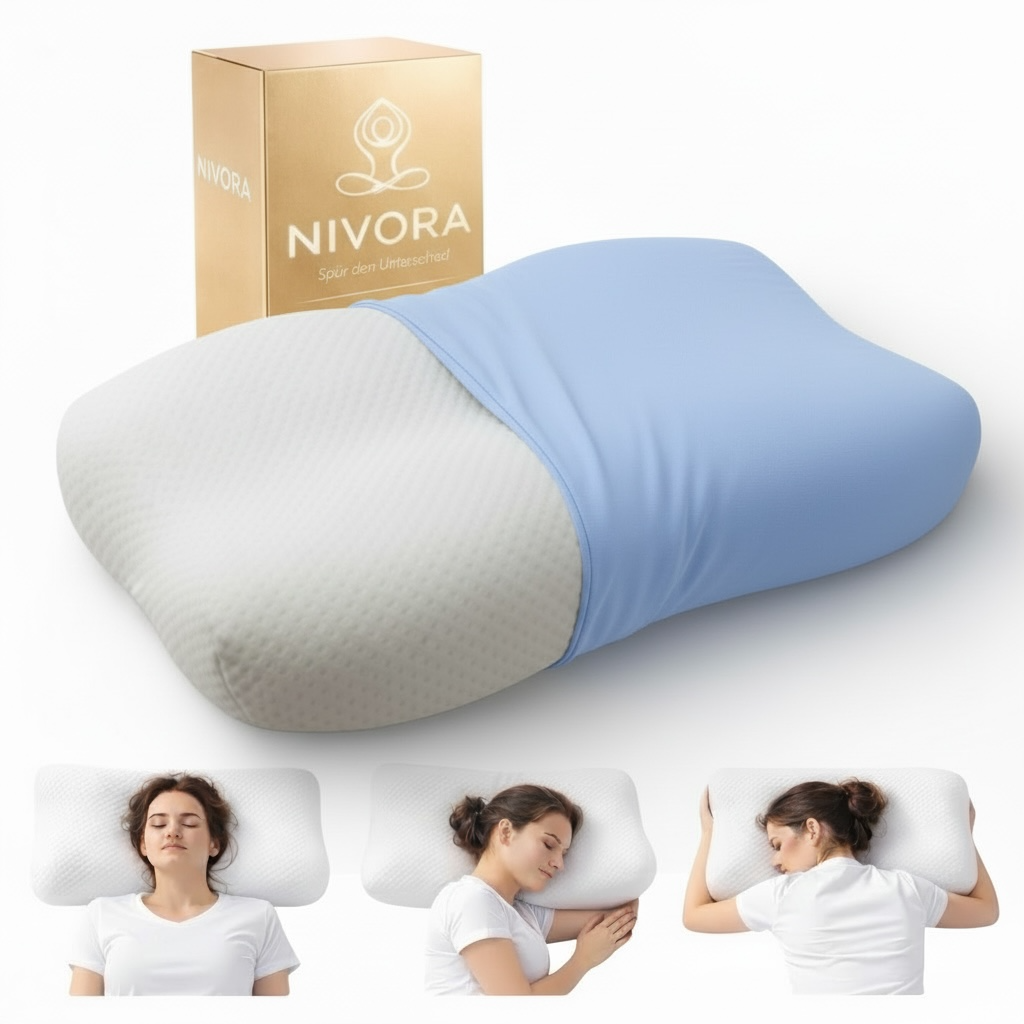 Nivora ErgoSleep – Ergonomisches Premium-Kissen