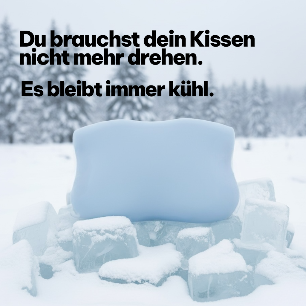 Ice Bezug für Nivora ErgoSleep Schlafkissen